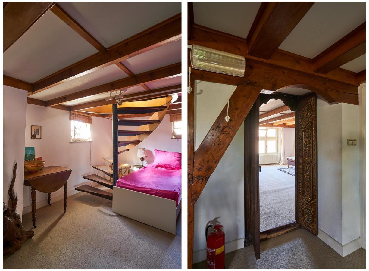 Huis Met De Leeuwenkoppen Dieren Extérieur photo